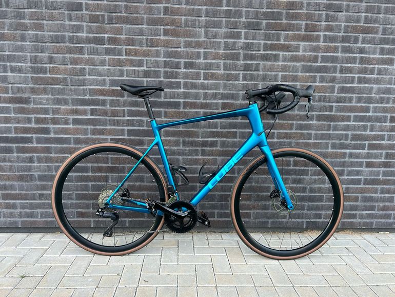 Used CUBE ATTAIN GTC SLX 2023 2023 Road & Gravel, Blue — image 1 of 20