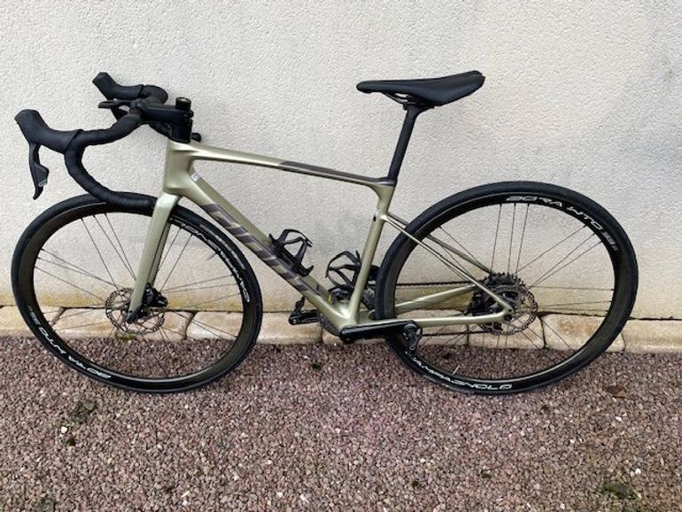 Used Giant Giant Defy Advanced 2024 Road & Gravel, Green — image 2 of 4