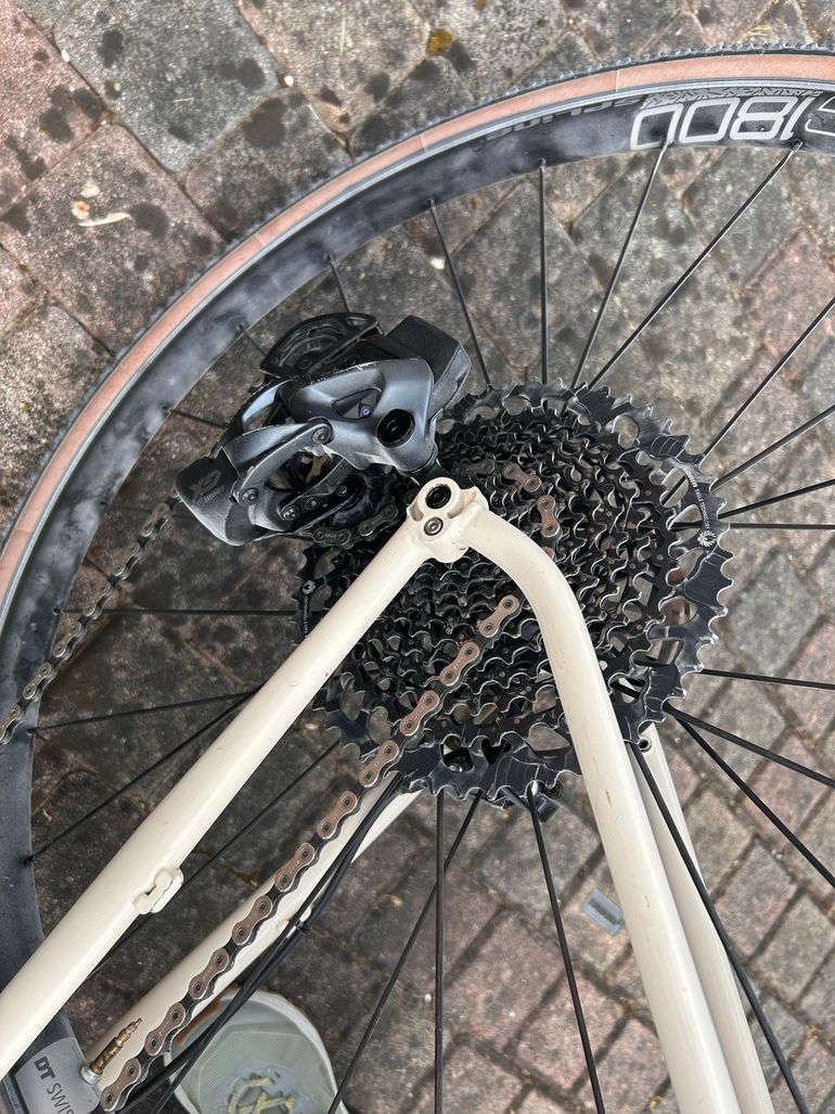 Used Santana Santana Custom SRAM Rival eTap AXS 2023 Road & Gravel, White — image 3 of 7