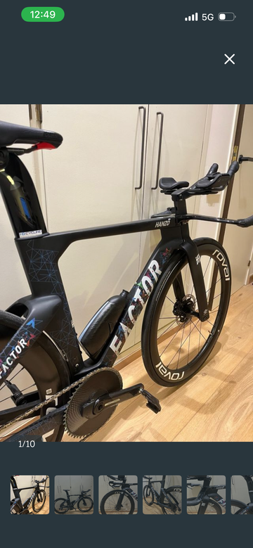 Used Factor Hanzo SRAM Force eTap AXS 2025 Road & Gravel, Black — image 2 of 10