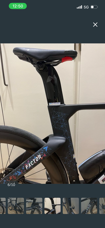 Used Factor Hanzo SRAM Force eTap AXS 2025 Road & Gravel, Black — image 5 of 10