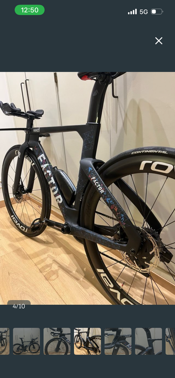 Used Factor Hanzo SRAM Force eTap AXS 2025 Road & Gravel, Black — image 3 of 10
