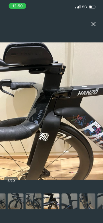 Used Factor Hanzo SRAM Force eTap AXS 2025 Road & Gravel, Black — image 4 of 10