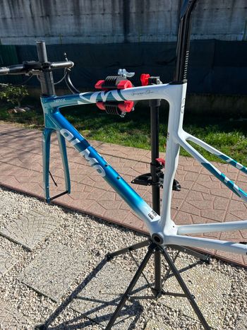 Used Olmo Nerax Kit Telaio OLMO NERAX Frameset 2024 Road & Gravel, White — image 8 of 11