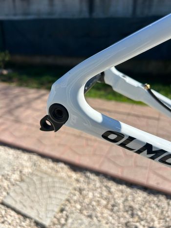 Used Olmo Nerax Kit Telaio OLMO NERAX Frameset 2024 Road & Gravel, White — image 7 of 11