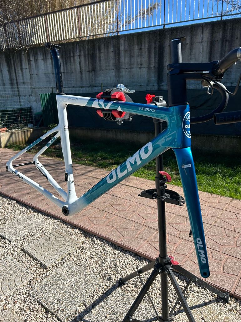 Used Olmo Nerax Kit Telaio OLMO NERAX Frameset 2024 Road & Gravel, White — image 1 of 11