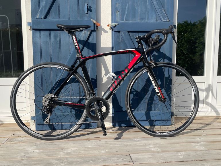 Giant TCR Composite 1 2013 Road & Gravel de segunda mano, Negro — imagen 1 de 7