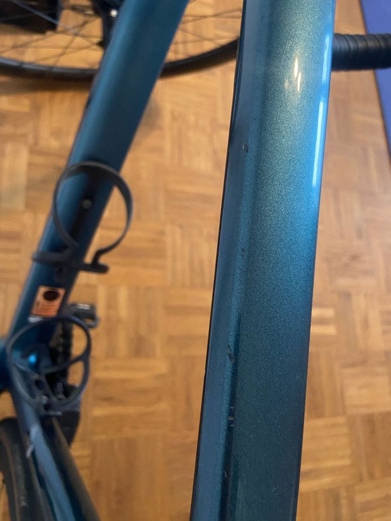 Used Canyon Ultimate CF SLX 8 Force AXS 2024 2024 Road & Gravel, Blue — image 3 of 4