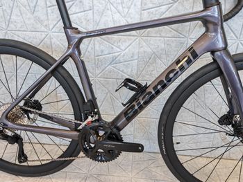 Used Custom BIANCHI INFINITO ICR 105 DI2 THIRTY CARBON 2026 Road & Gravel, Light Gray — image 2 of 10
