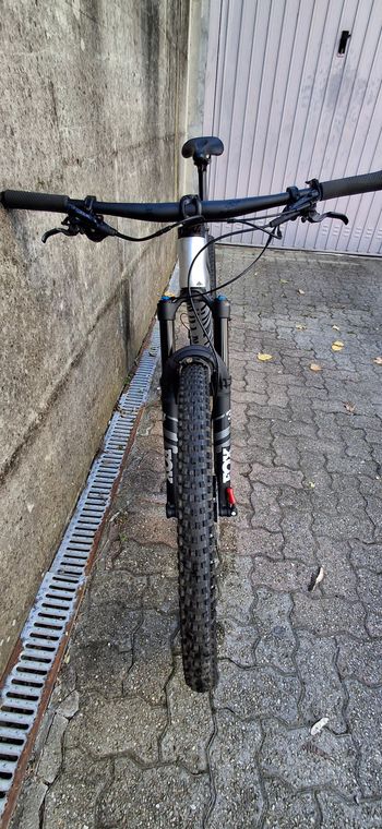 Used Canyon Lux Trail CF 7 2024 2024 Mountainbike, Light Gray, 29 — image 8 of 12