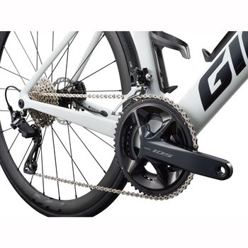 Used Giant Giant Propel Advanced 2 2027 White 2027 Road & Gravel, White — image 4 of 5