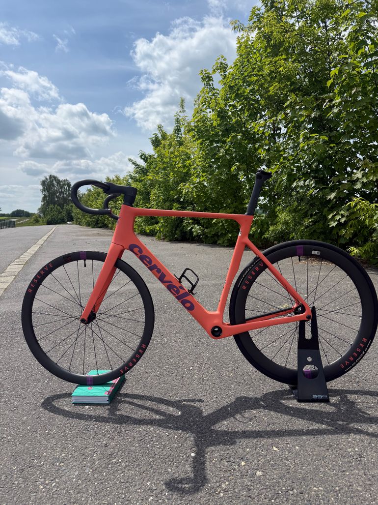 Used Cervélo Soloist Frameset + Wheels 2025 Frameset 2025 Road & Gravel, Red — image 5 of 5