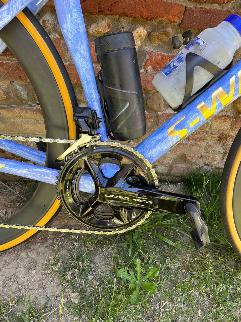 Used Specialized S-Works Tarmac SL7 - Shimano Dura-Ace Di2 2023 2023 Road & Gravel, Violett — image 7 of 10