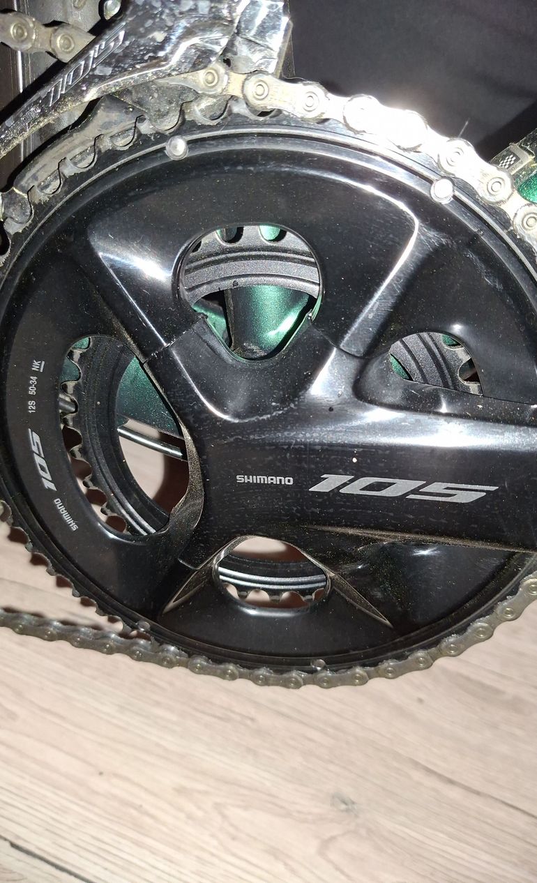Used CUBE ATTAIN, SLX 2025 2025 Road & Gravel, Green — image 3 of 3
