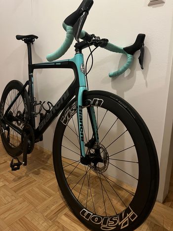 Used Bianchi Aria Shimano Ultegra Di2 (12 Speed) 2021 Road & Gravel, Black — image 5 of 5