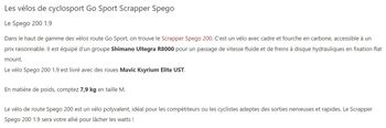 Used Scrapper Spego 200 2022 Road & Gravel, Black — image 25 of 25