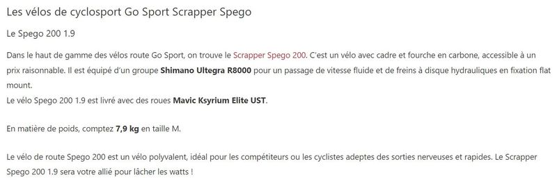 Used Scrapper Spego 200 2022 Road & Gravel, Black — image 25 of 25