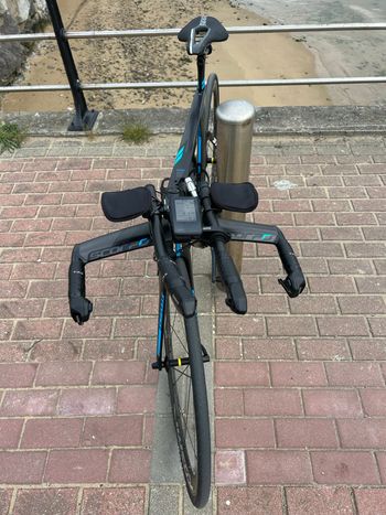 Used Stevens Stevens Custom Shimano Ultegra Di2 2018 Road & Gravel, Blue — image 7 of 8