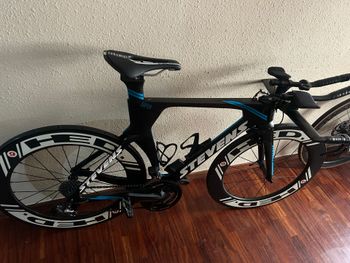 Used Stevens Stevens Custom Shimano Ultegra Di2 2018 Road & Gravel, Blue — image 8 of 14