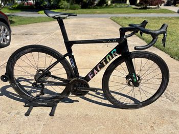 Used Factor OSTRO VAM Shimano Dura-Ace Di2 9270 2023 2023 Road & Gravel, Black — image 1 of 14