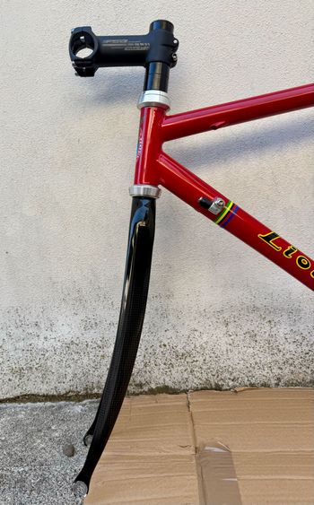 Used Liotto Liotto Custom Frameset 1990 Road & Gravel, Red — image 5 of 7