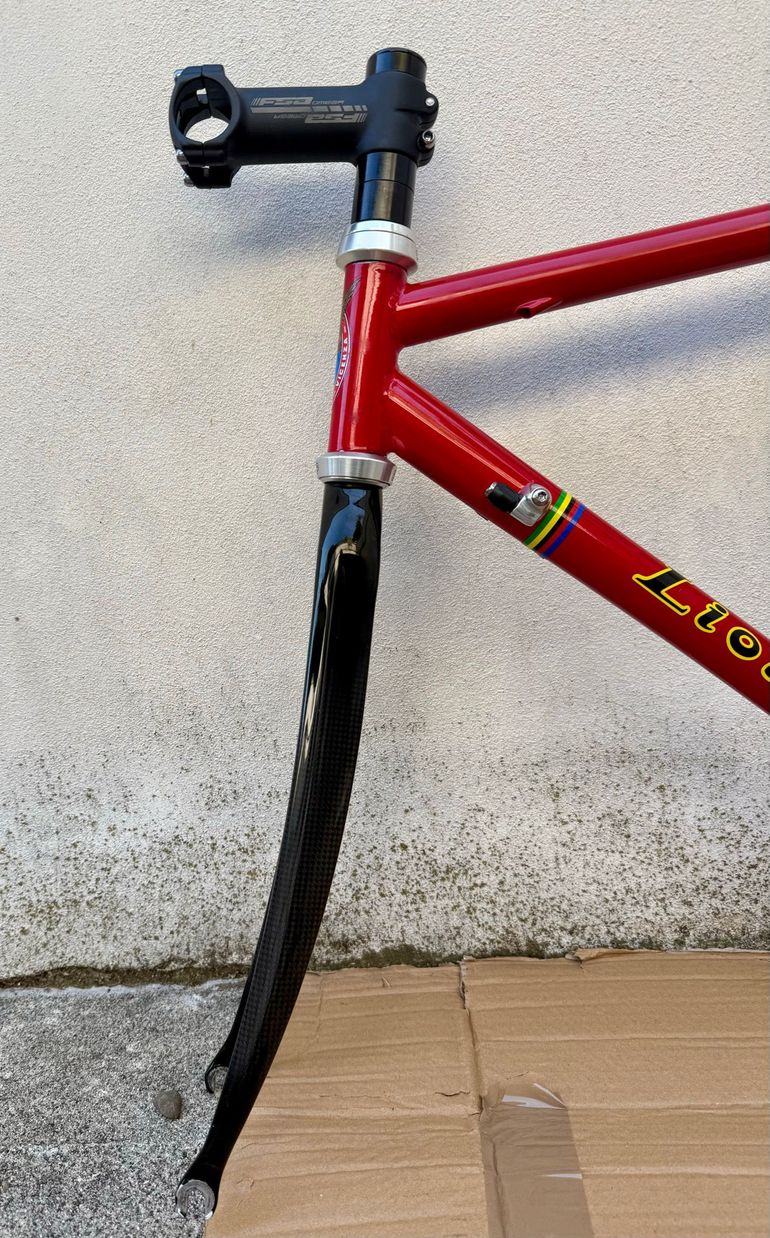 Used Liotto Liotto Custom Frameset 1990 Road & Gravel, Red — image 5 of 7