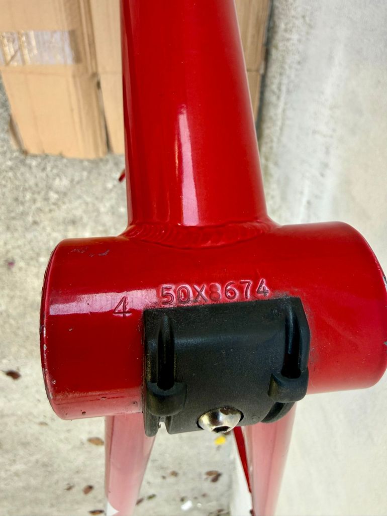 Used Liotto Liotto Custom Frameset 1990 Road & Gravel, Red — image 6 of 7