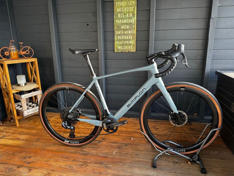 Used Simplon Inissio Gravel Rival/Eagle AXS 2022 2022 Road & Gravel, Light Gray — image 6 of 12