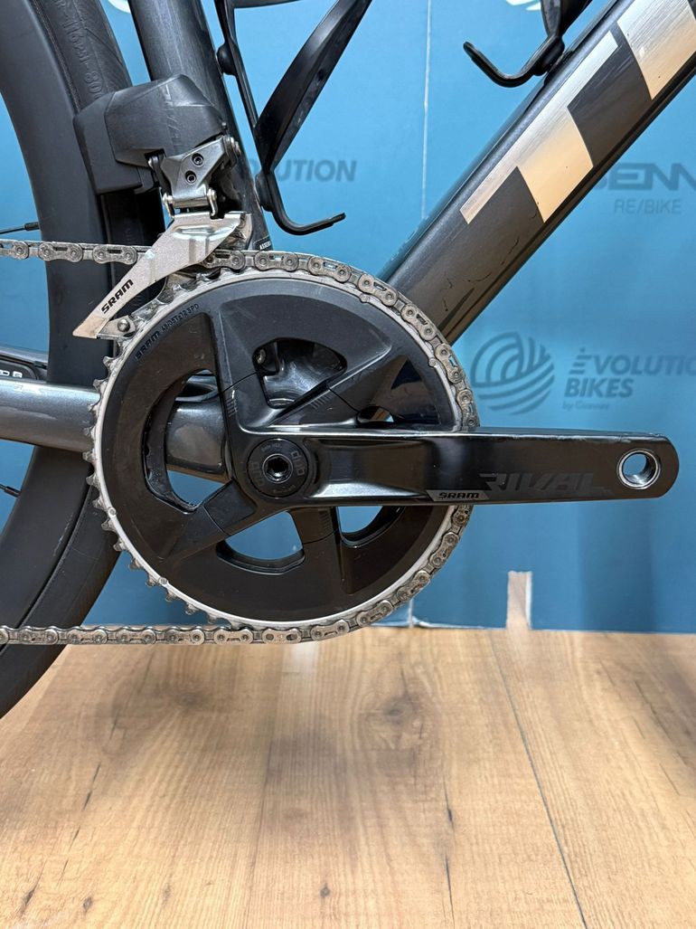 Used Trek Trek Emonda SL 6 AXS Power-Meter 2023 Road & Gravel, Light Gray — image 2 of 13