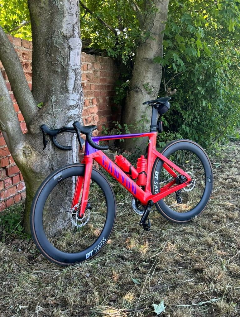 Used Canyon Aeroad CF SLX 7 Disc eTap 2022 2022 Road & Gravel, Red — image 20 of 20