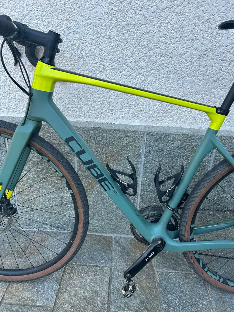 Used CUBE NUROAD C:62 RACE 2021 2021 Road & Gravel, Green — image 2 of 4