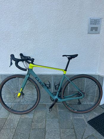 Used CUBE NUROAD C:62 RACE 2021 2021 Road & Gravel, Green — image 2 of 4