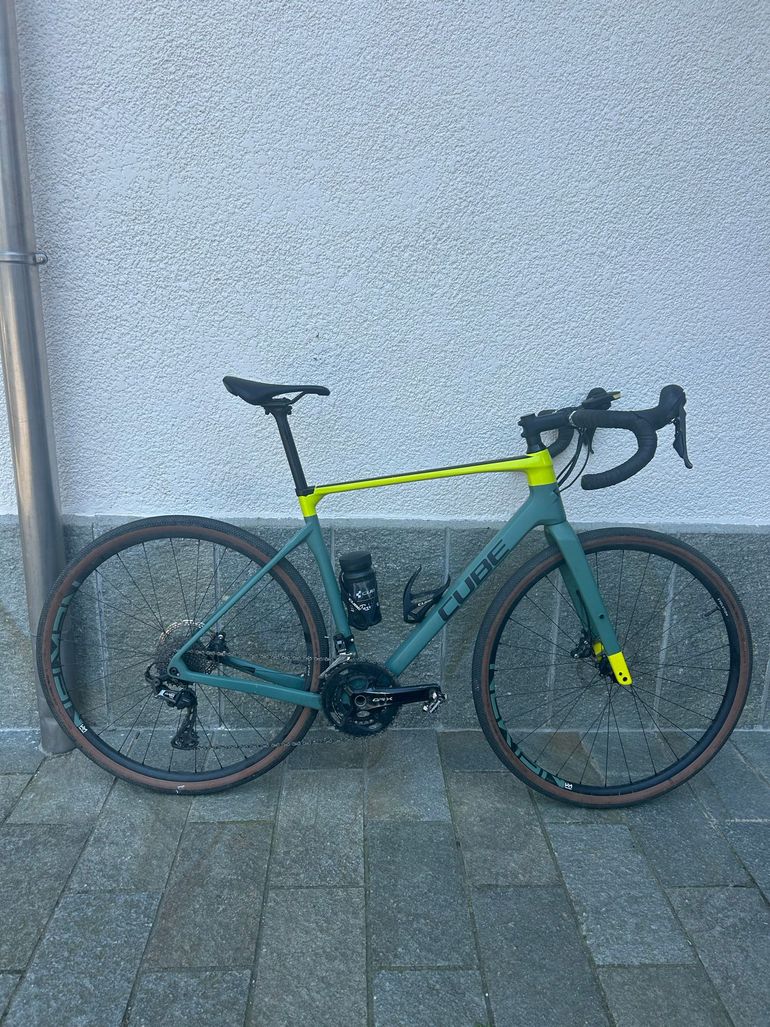 Used CUBE NUROAD C:62 RACE 2021 2021 Road & Gravel, Green — image 1 of 4