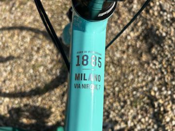 Gebrauchtes Bianchi Via Shimano 105 2021 Road & Gravel, Blau — Bild 7 von 9