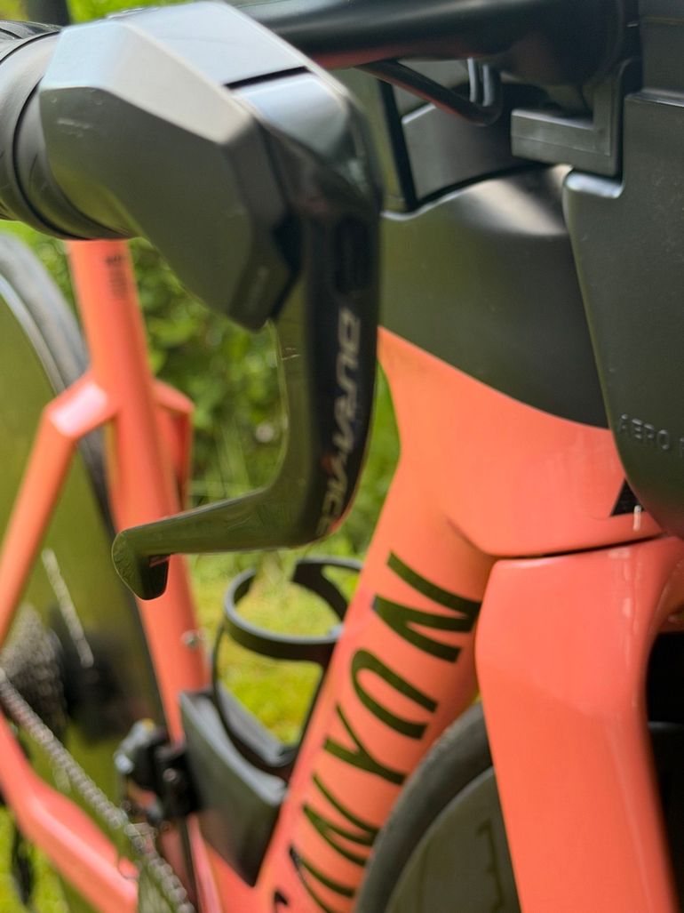 Used Canyon Speedmax CF 8 Disc Di2 2023 2023 Road & Gravel, Orange — image 11 of 17