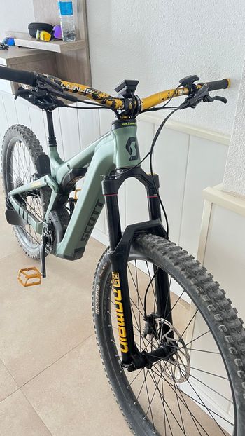 Used Scott Patron eRIDE 920 2022 2022 Mountainbike, Green — image 6 of 9