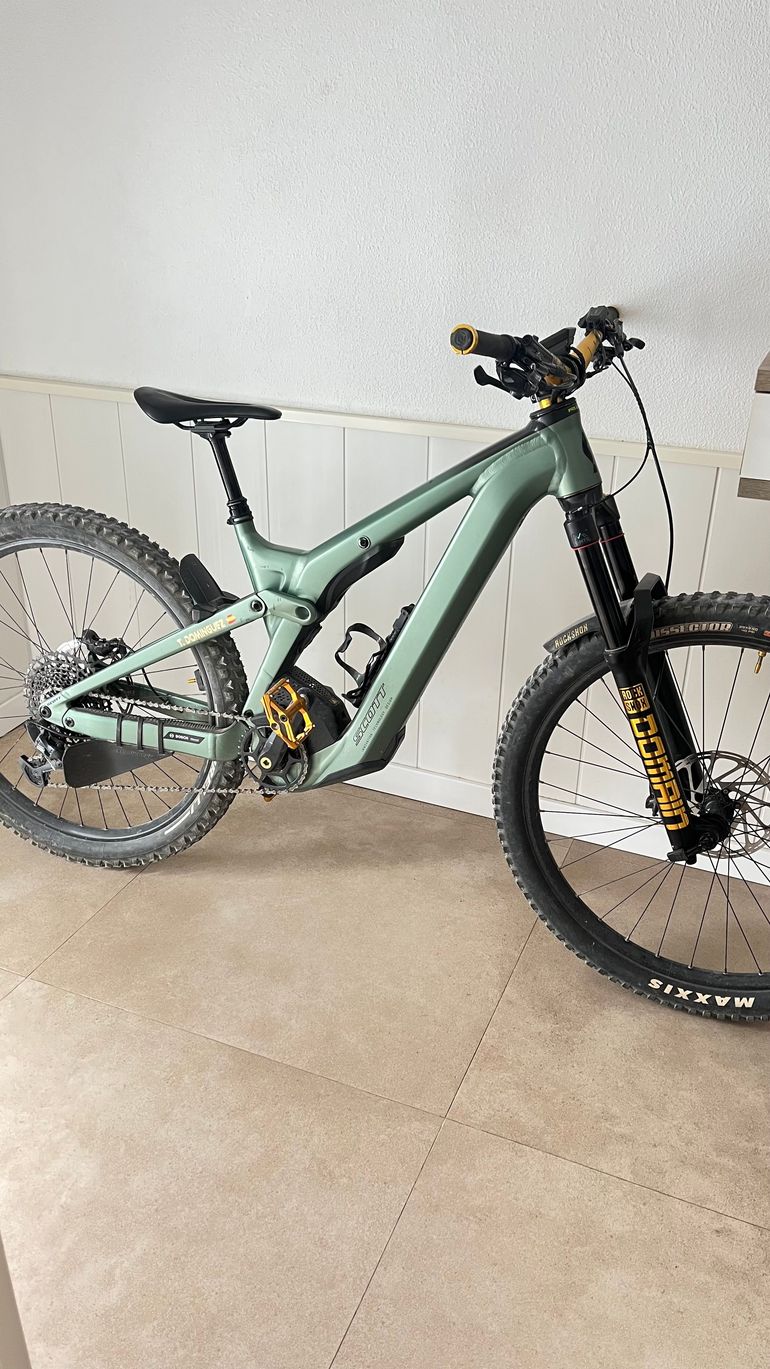 Used Scott Patron eRIDE 920 2022 2022 Mountainbike, Green — image 1 of 9