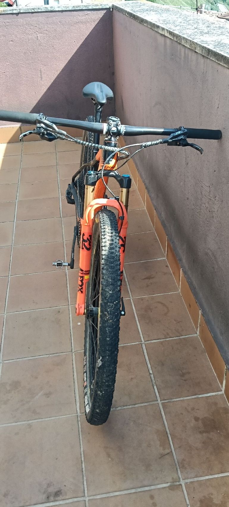 Used Megamo Factory SRAM GX Eagle AXS 2020 Mountainbike, Naranja — image 2 of 6