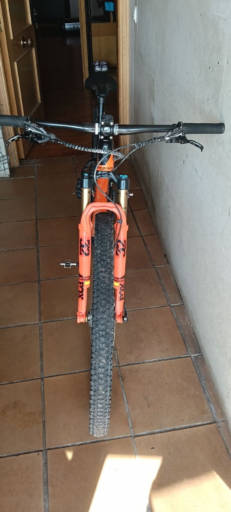 Used Megamo Factory SRAM GX Eagle AXS 2020 Mountainbike, Naranja — image 4 of 6