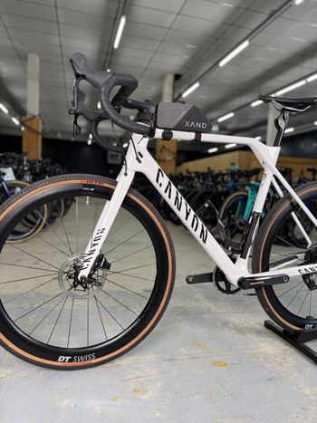 Used Canyon Inflite CF SLX 8 AXS 2024 2024 Road & Gravel, Blanco — image 19 of 24