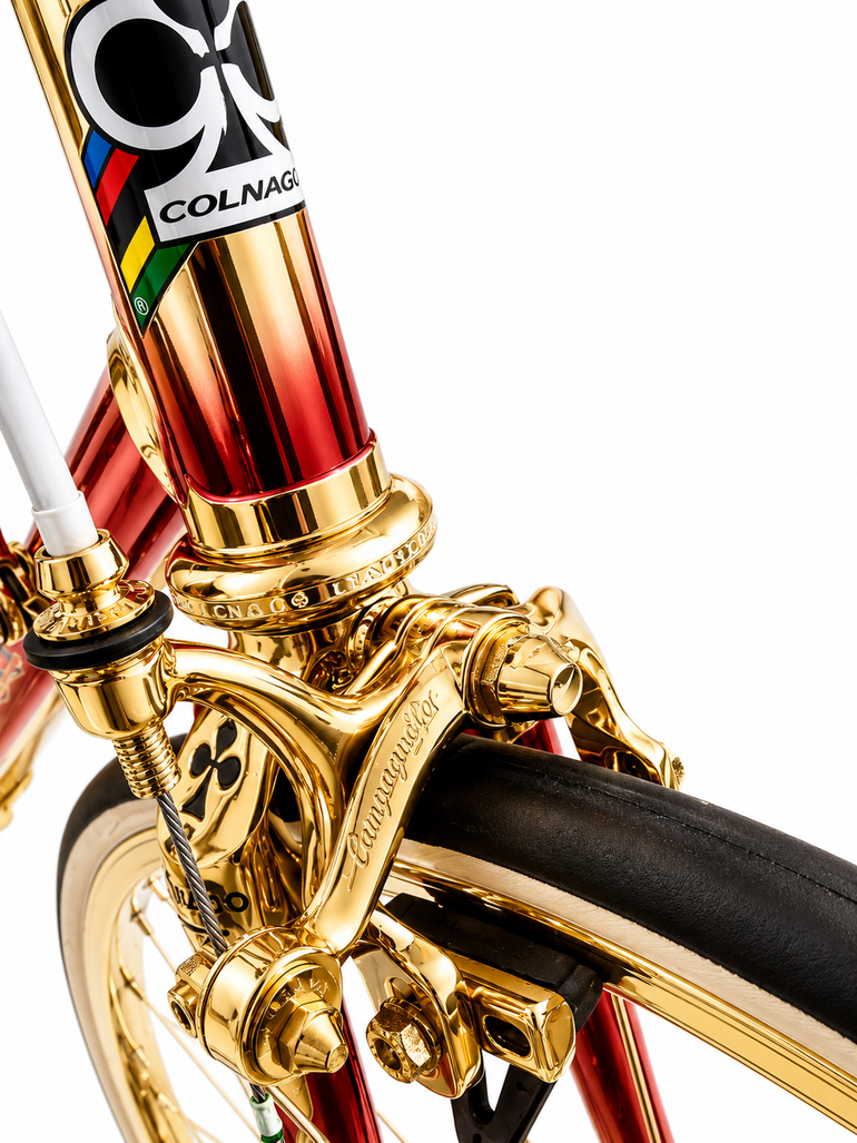 Used Colnago Colnago Custom Campagnolo Record 1988 Road & Gravel, Blue — image 8 of 10