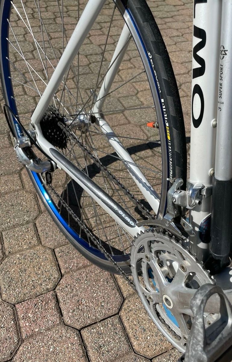 Used Olmo Scatto Campagnolo Mirage 2011 Road & Gravel, Blu — image 3 of 4