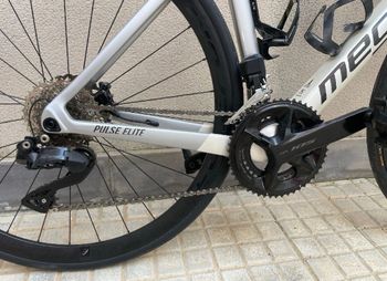 Used Megamo PULSE ELITE 15 SH12 2024 2024 Road & Gravel, White — image 3 of 4