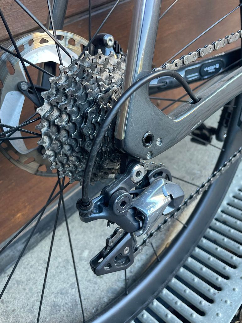 Used Trek Émonda SL 6 Disc Pro 2022 2022 Road & Gravel, Light Gray — image 5 of 5