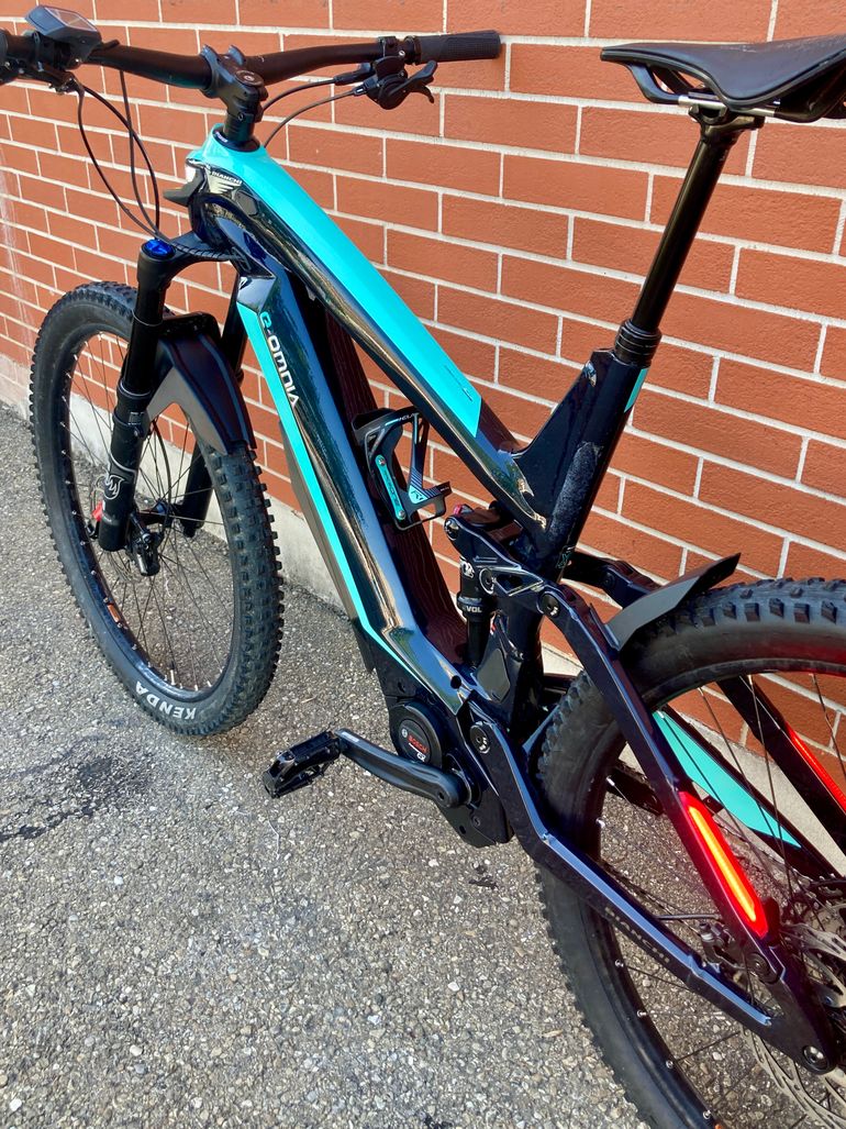 Used Bianchi Bianchi E-Omnia FX Type Tg XL 2023 2023 Mountainbike, Blue — image 7 of 10