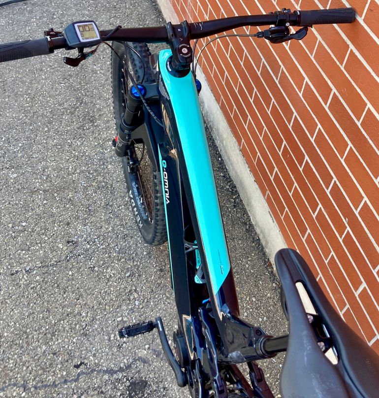 Used Bianchi Bianchi E-Omnia FX Type Tg XL 2023 2023 Mountainbike, Blue — image 6 of 10