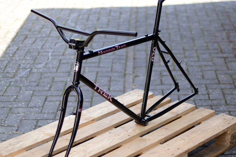Used Trek 830 Trek 830 Mountain Track CrMo Steel 90s MTB Mountainbike Frameset 1995 Mountainbike, Black — image 34 of 35