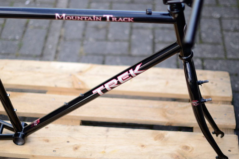 Used Trek 830 Trek 830 Mountain Track CrMo Steel 90s MTB Mountainbike Frameset 1995 Mountainbike, Black — image 21 of 35