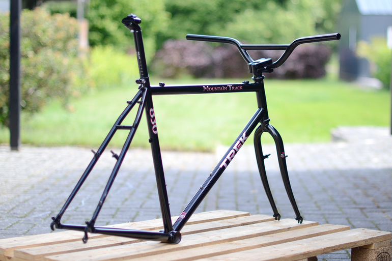 Used Trek 830 Trek 830 Mountain Track CrMo Steel 90s MTB Mountainbike Frameset 1995 Mountainbike, Black — image 16 of 35