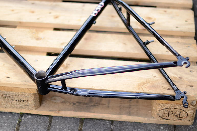Used Trek 830 Trek 830 Mountain Track CrMo Steel 90s MTB Mountainbike Frameset 1995 Mountainbike, Black — image 30 of 35